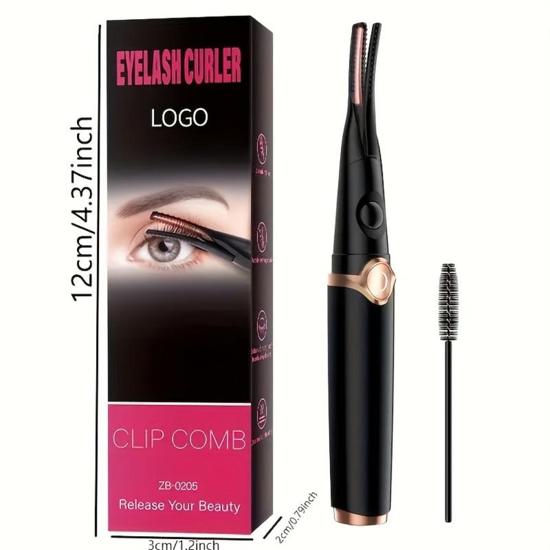 Eyelash Curler Electric Eyelash Perm Portable Natural Perm and Curler Long-lasting Styling without Clamping
