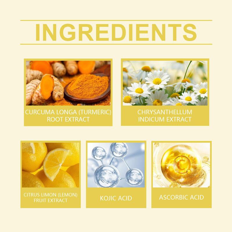 Turmeric Facial Cleansing Set, 1 Count Facial Cleanser & 60pcs pack*1 Pack Cleansing Pad, Deep Cleansing Facial Skin Care Set, Daily Skincare Set