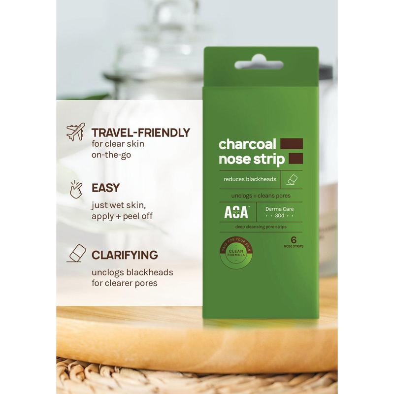 AOA Skin Charcoal Nose Strips 6 Pack