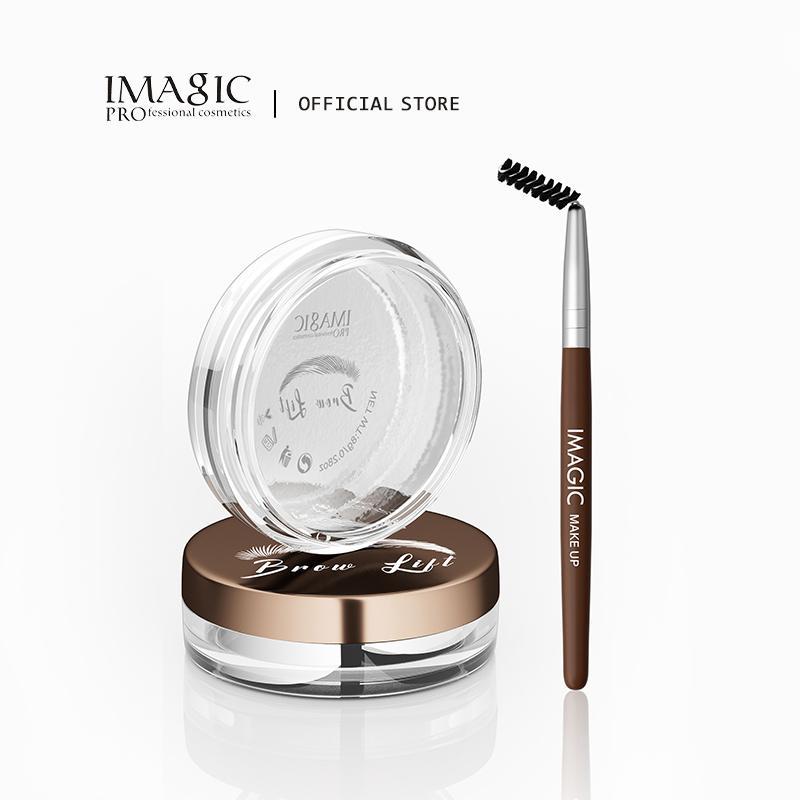 Long Lasting Eyebrow Gel with Brush, 1 Box Eyebrow Setting Gel, Professional Eye Brow Makeup Tool for Women & Girls