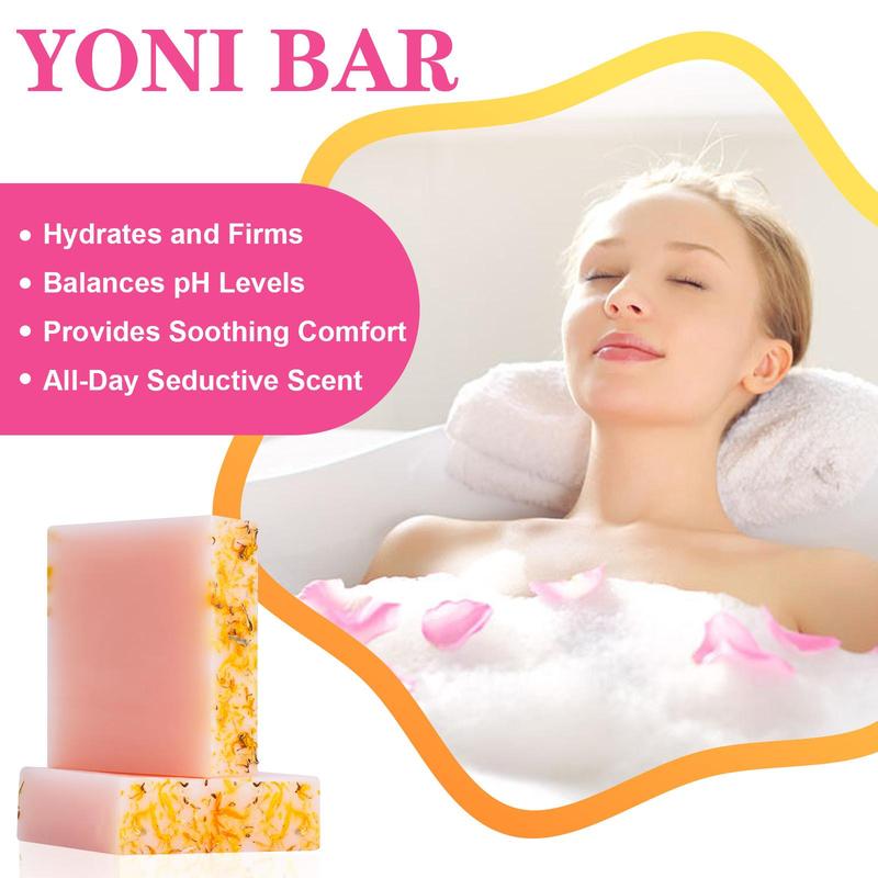 Strawberry Flavor Soap, 4 Counts Moisturizing Gentle Care Soap with Foaming Net, Bath Cleansing Soap, Suitable for Face and Body, Christmas Gift