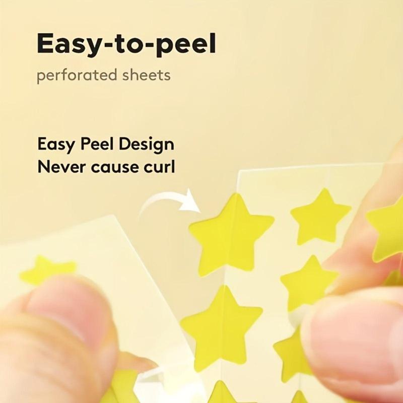 Star Shaped Acne Patch, 240pcs set Skin-friendly Hydrocolloid Acne Cover Sticker, Acne Patches for All Skin Types