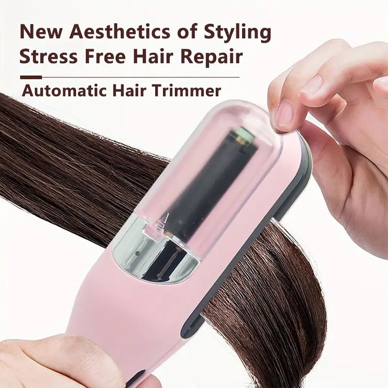 Original Cordless Split Ends Trimmer, USB Rechargeable Home Tool For Dry Damaged, Split, BrokenBrittle Straight, Curly, And Frizzy Haircutting Comfort