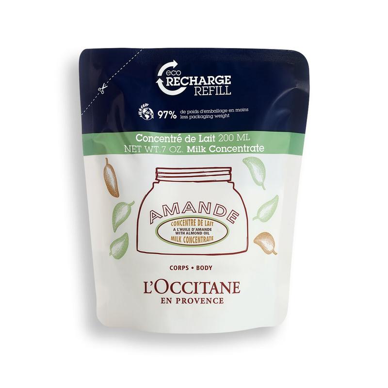 L'Occitane Almond Milk Concentrate Body Cream Refill 7.00 oz