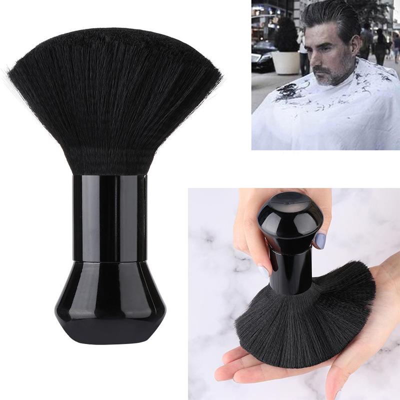 Neck Face Duster Brush, Barbershop Beard Brush, Barber Hair Cleaning Brush, Hairdressing Styling Makeup Tool