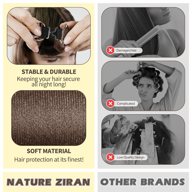 Heatless Hair Curler, 4 Counts set Hair Curling Tool, No Heat Hair Curler, Sleeping Hair Curler, Hair Styling Accessories for Women & Girls