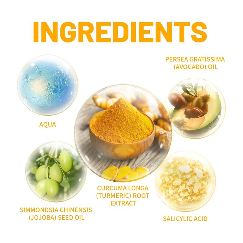 Turmeric Brightening Facial Cleanser, 1 2 Counts Deep Cleansing Facial Makeup Remover, Refreshing Non-tightening Facial Wash, Facial Skin Care Product