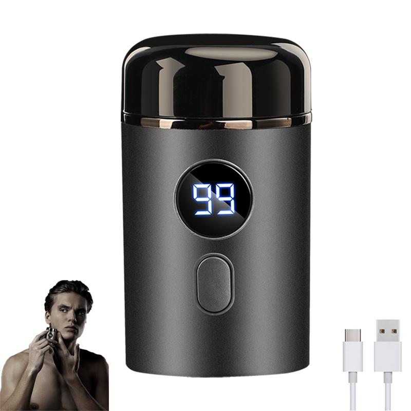 Mini Electric Shaver, Travel Razor, IPX7 Waterproof Cordless Portable Razor, Type-C Charging, Mini Shaver,Suitable for Home,Car,Trave