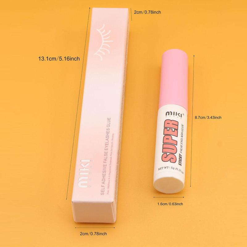 Long Lasting False Eyelash Glue, Waterproof False Eyelash Adhesive, Transparent Mascara Brush For False Eyelashes & Natural Eyelashes Extension, Christmas Gift