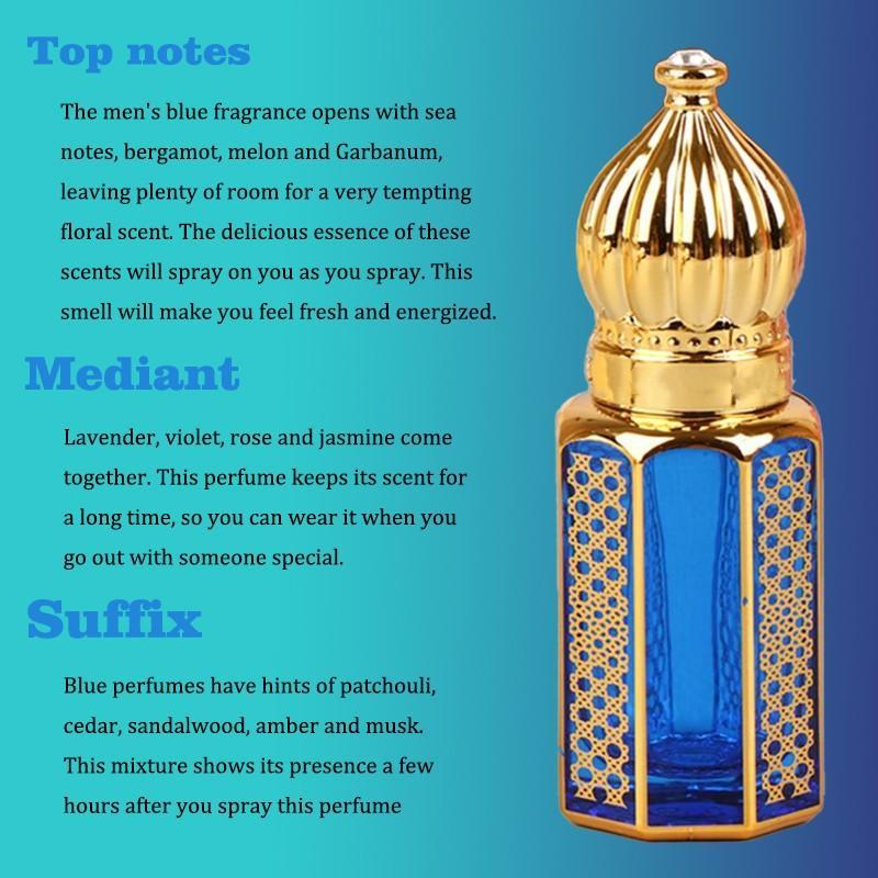 Portable Perfume for Men , Eau De Parfum for Men, Arabic Perfume, Refreshing Aromatherapy Fragrance, Scented Perfume for Gifts