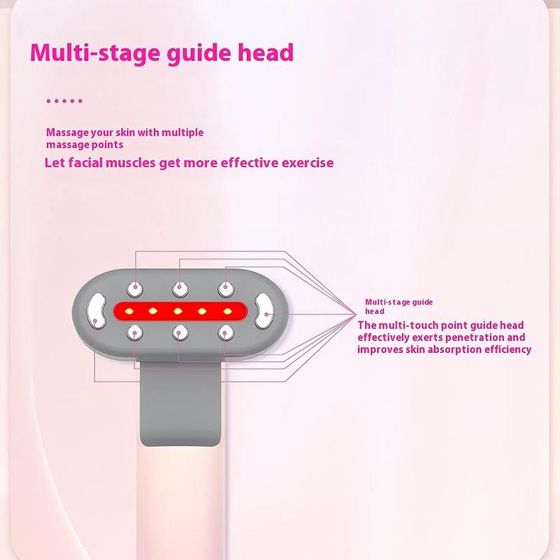 LED Beauty Wand, 7 Color LED Facial Massager, Face & Eye Skincare Equipment, Personal Care Appliances for Women & Girls