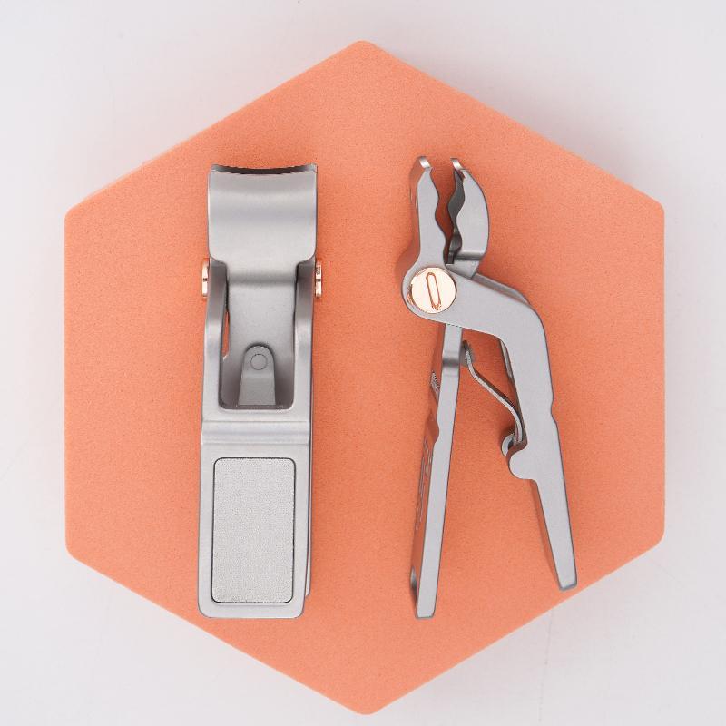 Creative Mini Cute Alloy Nail Clipper, Portable Large Opening Anti-splash Nail Clipper, Manicure & Pedicure Tool for Home & Travel