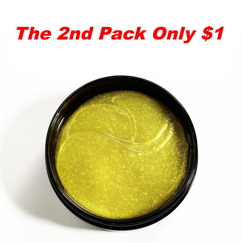Multi-purpose 24K Gold Under Eye Masks (60 pcs Pack)