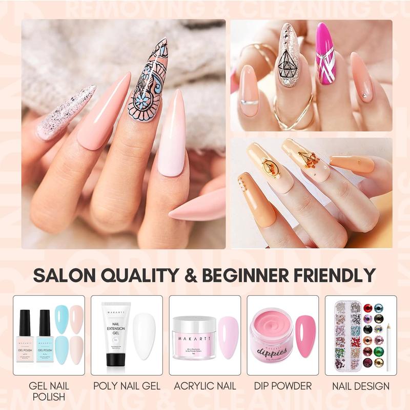 Makartt Gel Top Coat, No Wipe Top Coat Glossy Shine Finish Long Lasting 10ML Soak Off Nail Clear UV Nail Lamp Gel for Gel Nail Polish Salon Quality Nail Art Design for Home Use Beauty Gift Acrylic Crystal