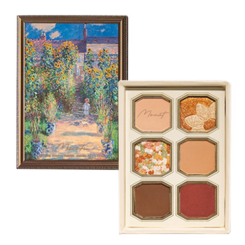 MilleFée Painting Eyeshadow Palette (05 Monet's garden) MilleFee Warm Deep, Cruelty-Free, Smudge-Proof