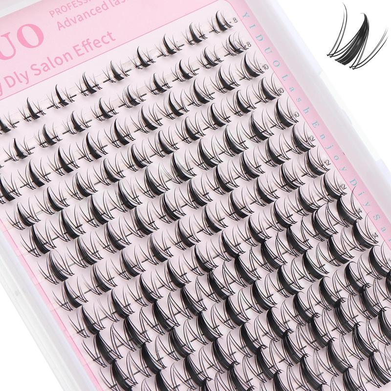 Mixed Length Waterproof Eyelash Kit, 1 Set Natural Look Eyelash Extensions with Tools, Self Grafting Curl Eyelashes, Eye Makeup Enhancement False Eyelashes