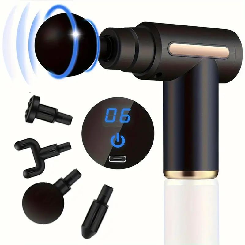 Portable Handheld Fascia  Gun: Relieve Anxiety and Body Tension Comfort christmas 2024 ornament  gun percussion massage