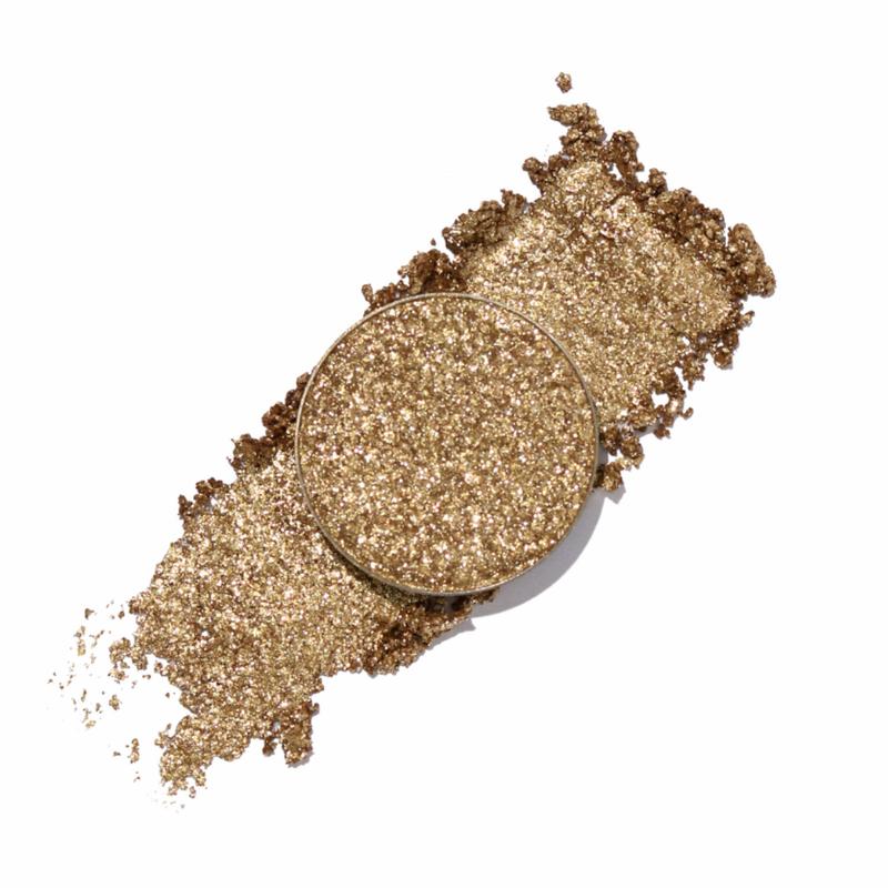Single Glitter Eyeshadows, Iridescent Shimmer, Pigmented shadows, Magnetic Eyeshadow Palette