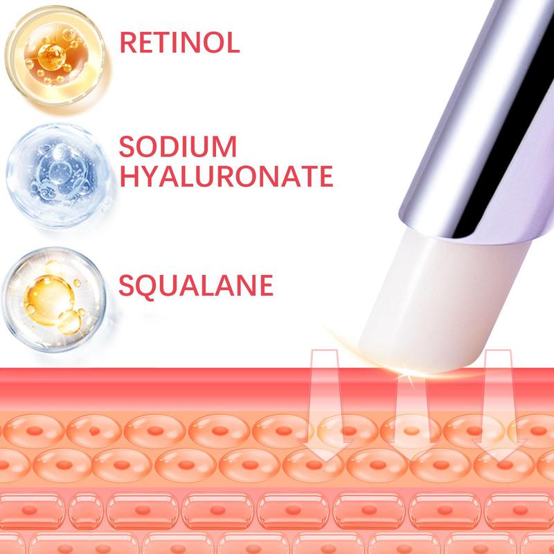 Caffeine & Retinol Eye Care Stick Set, 2 Counts Moisturizing Eye Sticks for Reducing The Look Of Dark Circle, Eye Care Product for Women & Men
