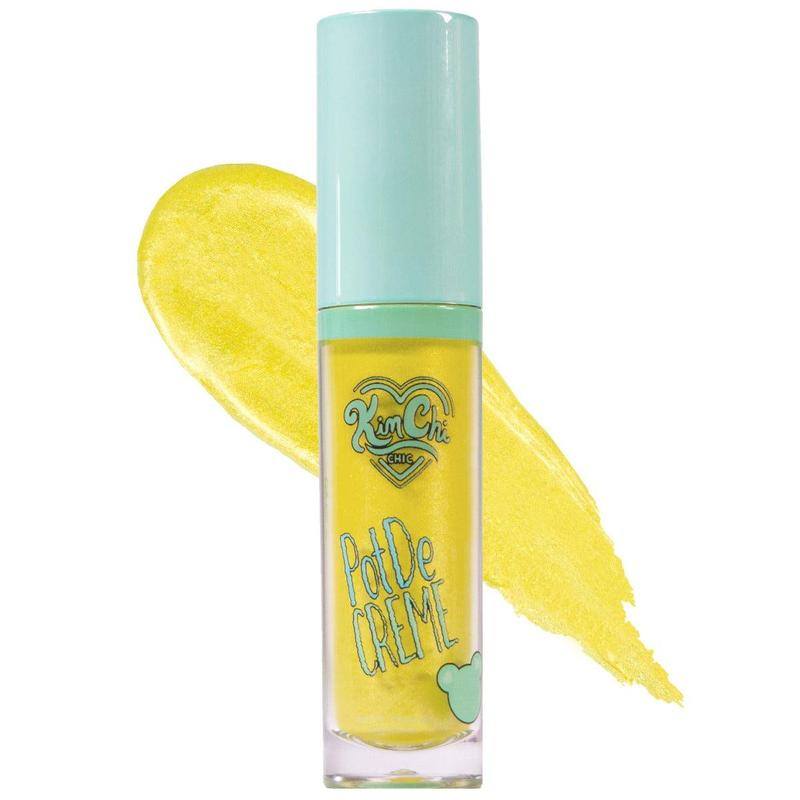 KimChi Chic PotDe Creme Cream Eyeshadow with Doe-foot Applicator - High shine & Smudge-proof, Easy to Blend, Cosmetic Makeup