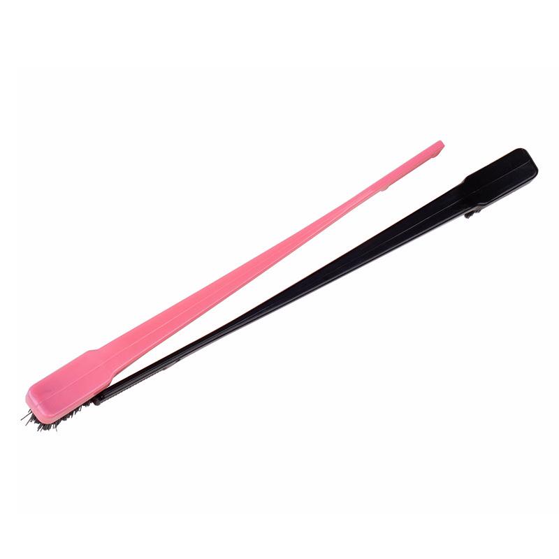 Bling Hair 1pcs Random color Double head makeup comb Dye hair comb Eyebrow brush mascara brush Wax shredded hair modification bangs dye brush